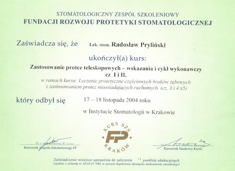 Certyfikat: Cert 01