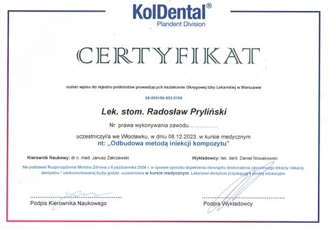 Certyfikat: Cert 10